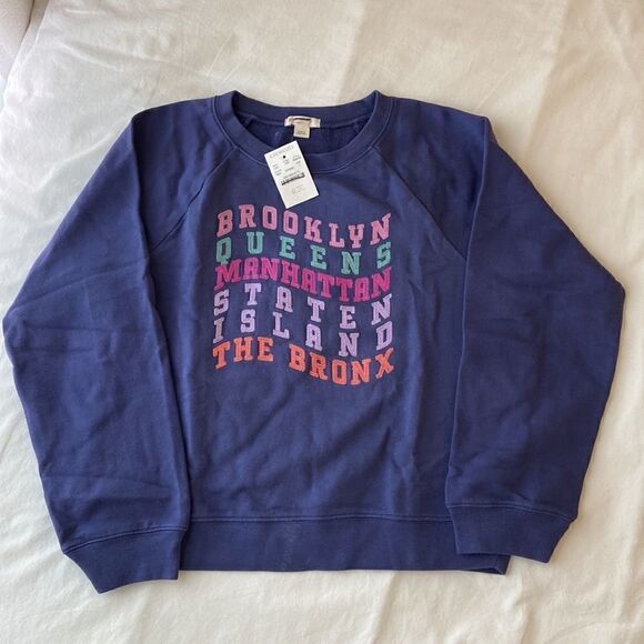 J. Crew Girls' graphic crewneck sweatshirt* - Picture 2 of 4